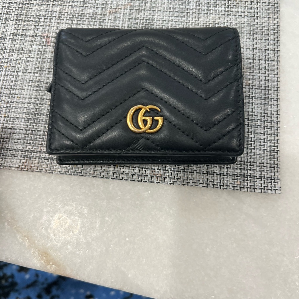 Gucci Marmont card Leather Wallet